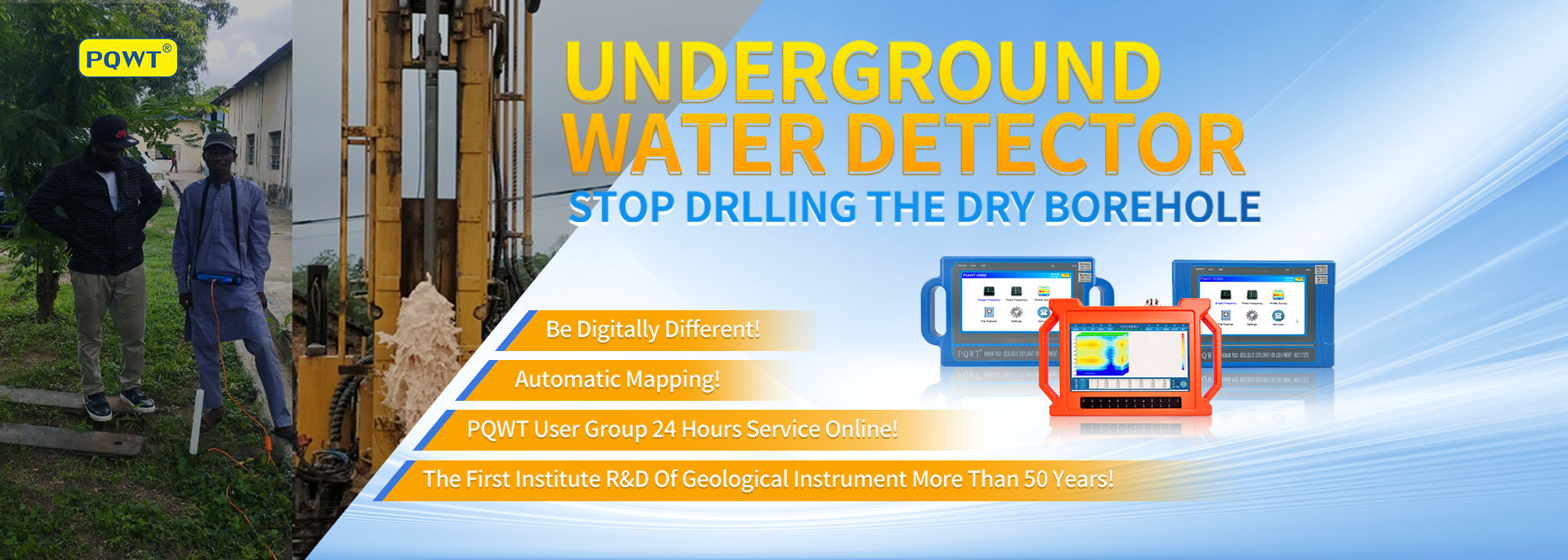 Qualität Wasser-Rohrleitungs-Leck-Detektor usine