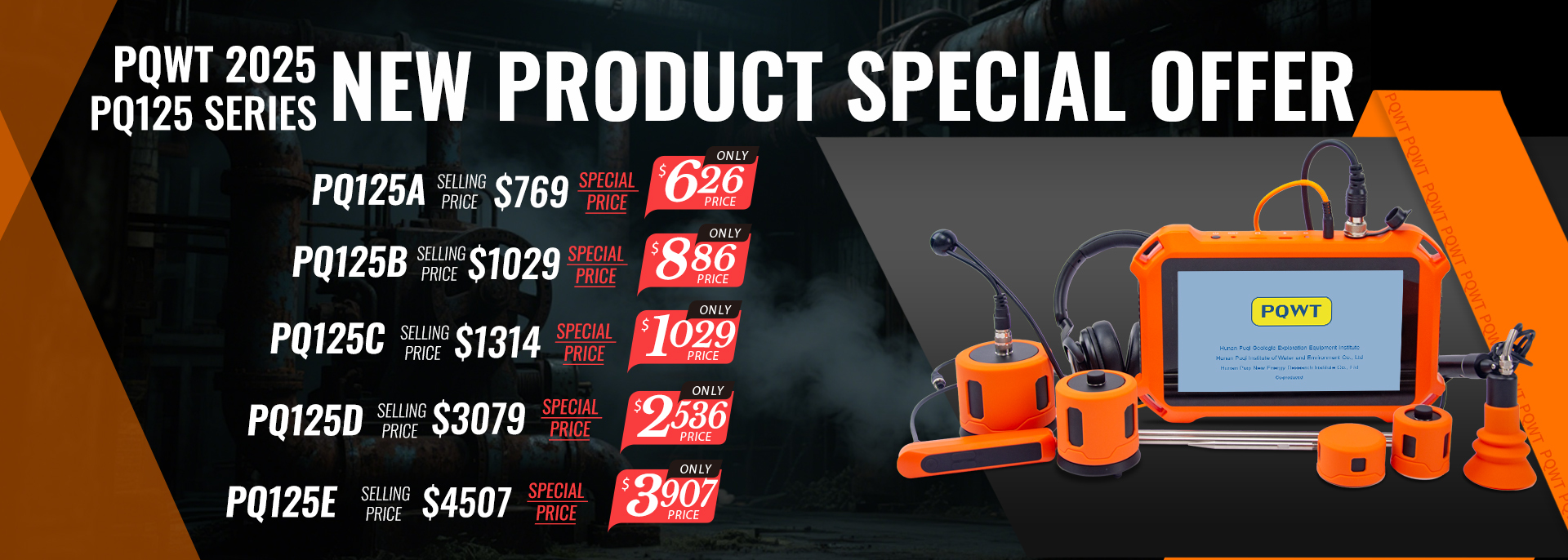 Qualität Wasser-Rohrleitungs-Leck-Detektor usine