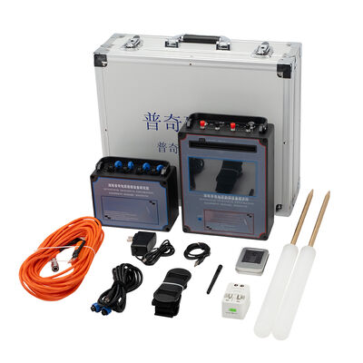 PQWT-TC1200 Wasserdetektor mit 1200m Tiefe, Multi-Frequenz-LCD-Bildschirm zur Tiefen-Grundwassererkennung
