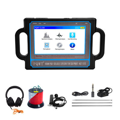 PQWT CL200 Wand-Wasser-Rohrleitungs-Leck-Detektor des Wasser-Leck-Detektor-2meters Subterranea