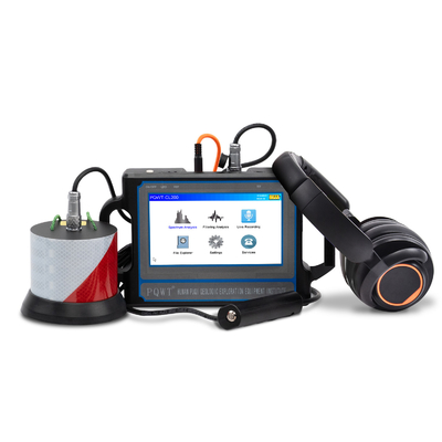 Ultraschallwasser-Leck-solider Detektor-Ausrüstung 2M PQWT CL200 4000mAh