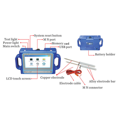 PQWT S500 500m Tiefgrundwasserdetektor mit LCD-Touchscreen