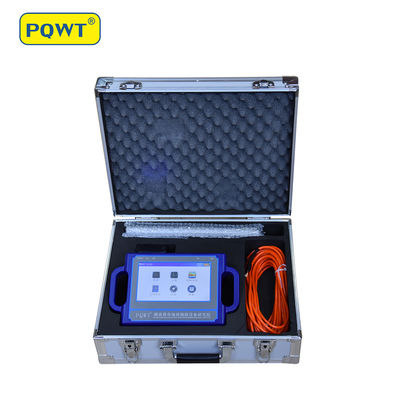 PQWT S500 Untergrundwasserdetektor mit 0-2000mV Bereich Dreifachfrequenz und wiederaufladbarer Lithiumbatterie