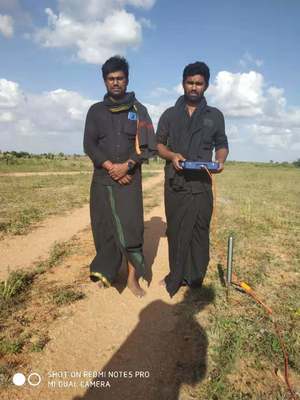 PQWT S500 Wasserdetektor mit Multi-Frequenz, hochpräzise, tragbare Untergrundwasserdetektion