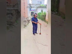 Orangene Wasserleitung Leckdetektor Ausrüstung Unterirdisch 5m PQWT L2000