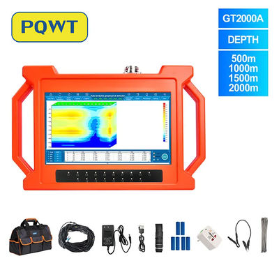 PQWT-GT2000A Untergrund-Tiefenwasser-Bohrbohrung 2000m 3D-Auto Kartenanalyse Schnelldetektor