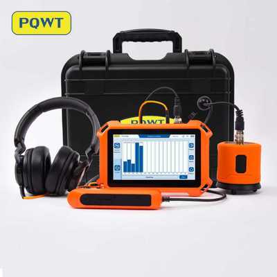 PQWT-125B Leckdetektor mit KI-Leckerkennung und Dual-Membran-Resonanz für ±1m Genauigkeit bei der Wasserleitungsdetektion