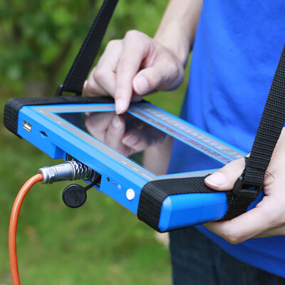 PQWT TC150-Wasserdetektor mit 150 m Detektionstiefe, automatischer Kartierung und wiederaufladbarer Lithiumbatterie zur Detektion von Grundwasser